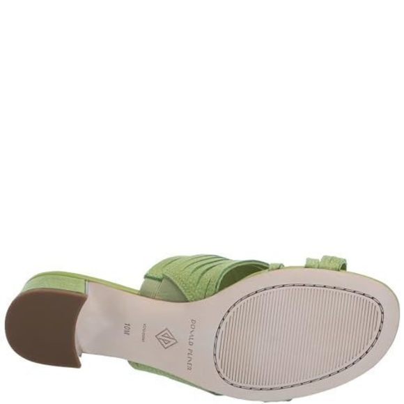 DONALD PLINER WOMEN'S MARLOW HEELED SANDAL, PISTACHIO, 8.5 - Picture 5 of 6